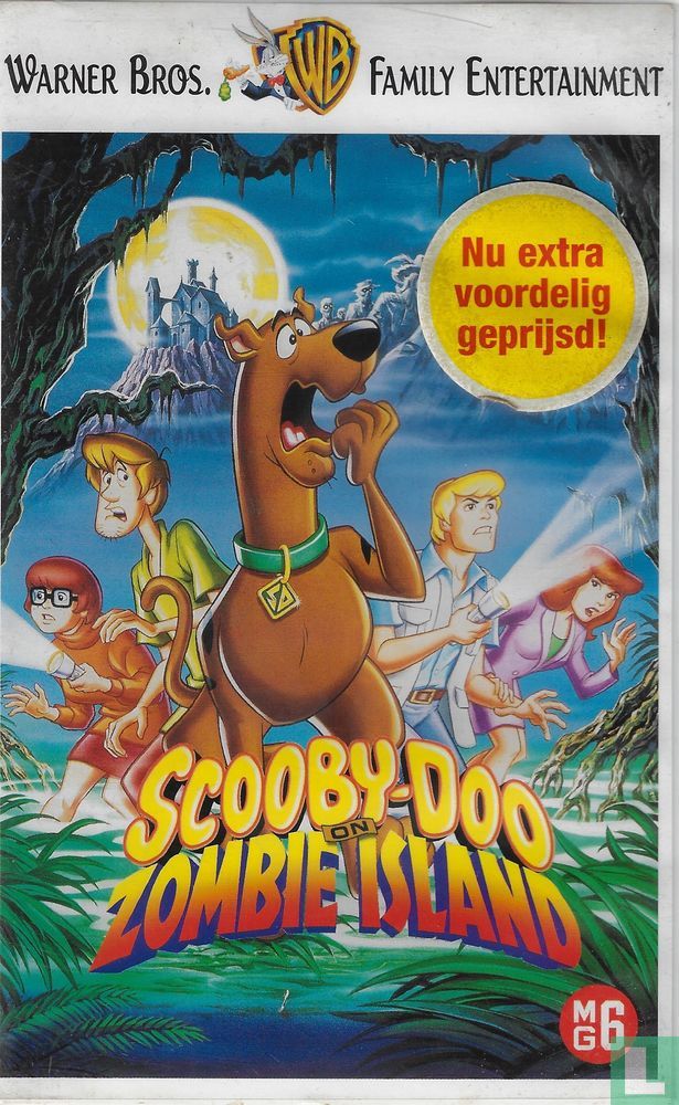 Scooby-Doo on Zombie Island VHS - VHS video tape - LastDodo