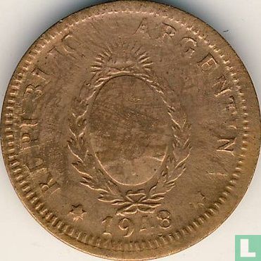 Argentinien 2 Centavo 1948
