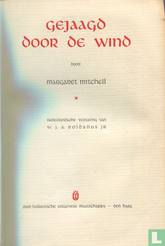Gejaagd door de wind