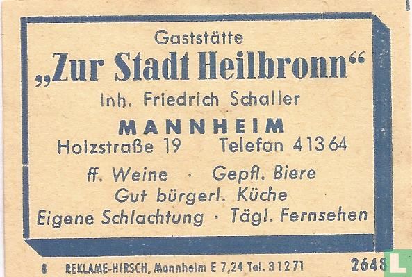 Gaststätte Stadt Heilbronn
