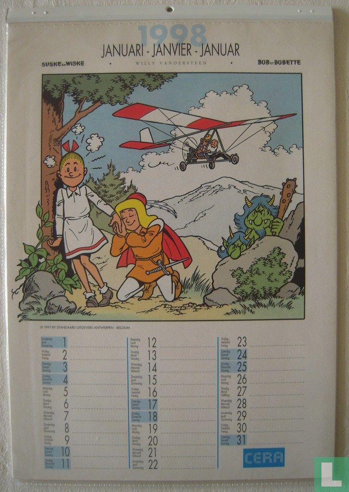 Cera kalender 1998