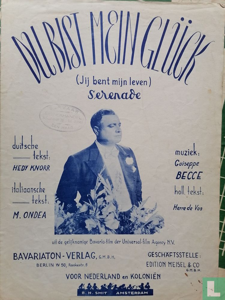 Du bist mein Glück (1936) - Becce, Guiseppe [1877-1973] - LastDodo