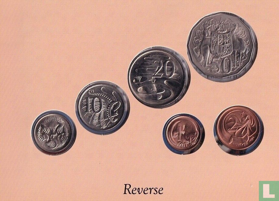 Australia mint set 1978