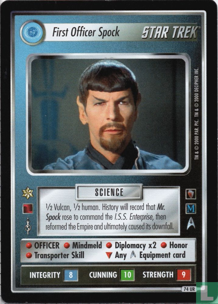First Officer Spock