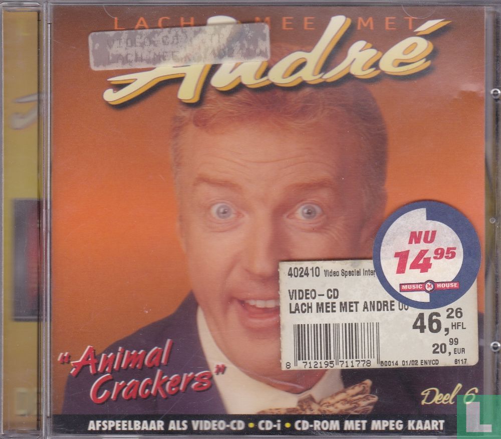 Lach mee met André - Deel 6 - Animal Crackers VCD 6 (1996) - VCD video CD -  LastDodo