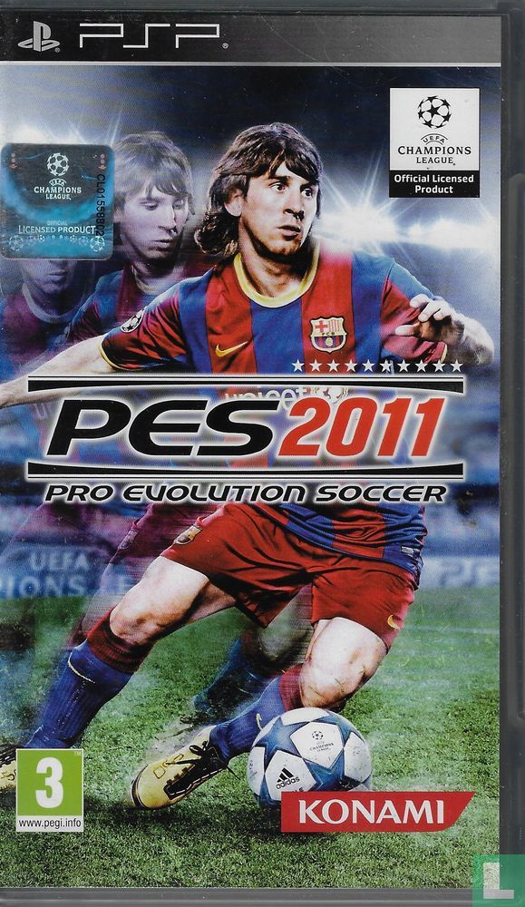Pro Evolution Soccer Pes 2011 Playstation Stock Photo 2344593133