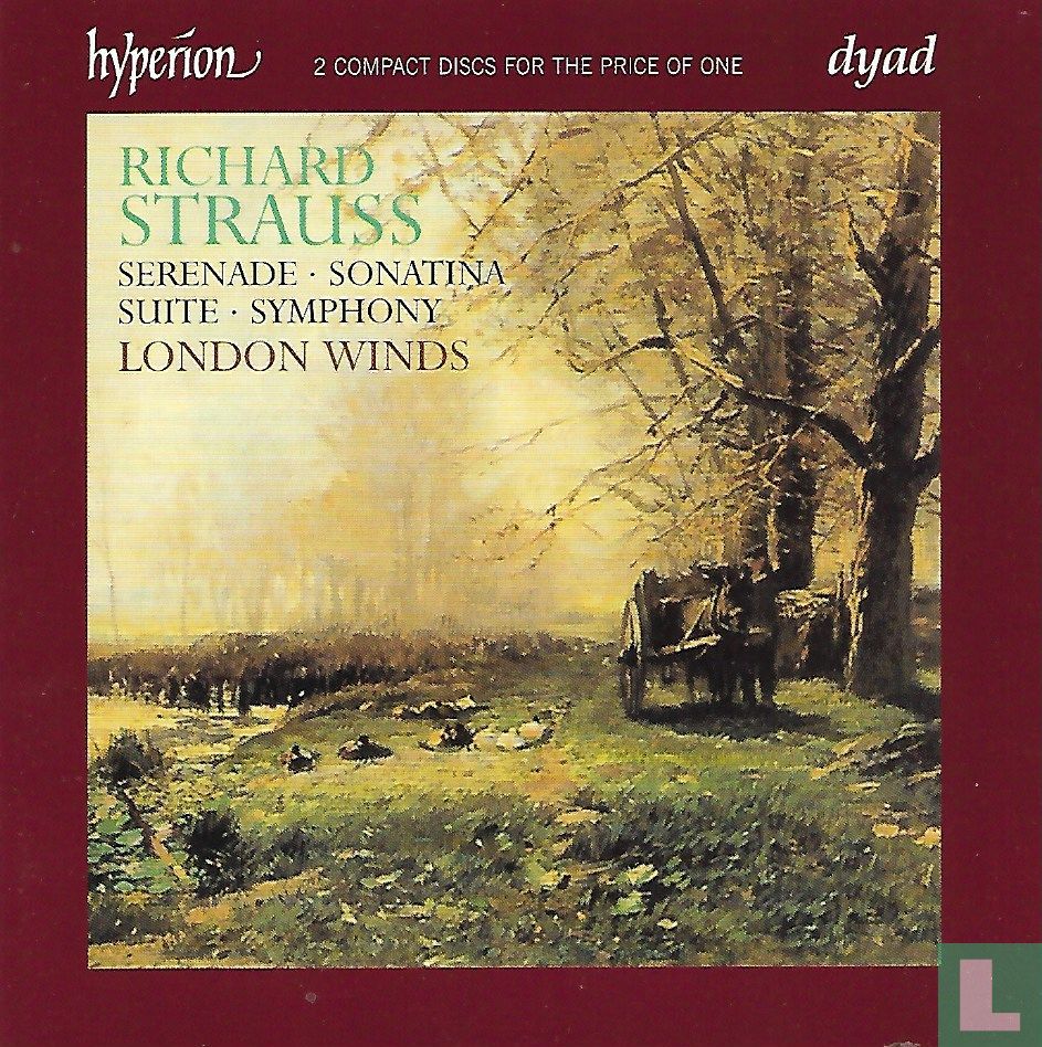 Richard Strauss Complete Music For Winds Cd Cdd22015 1997 Collins