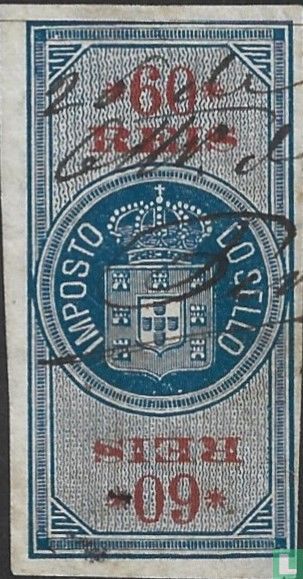 Imposto do sello 60 Reis