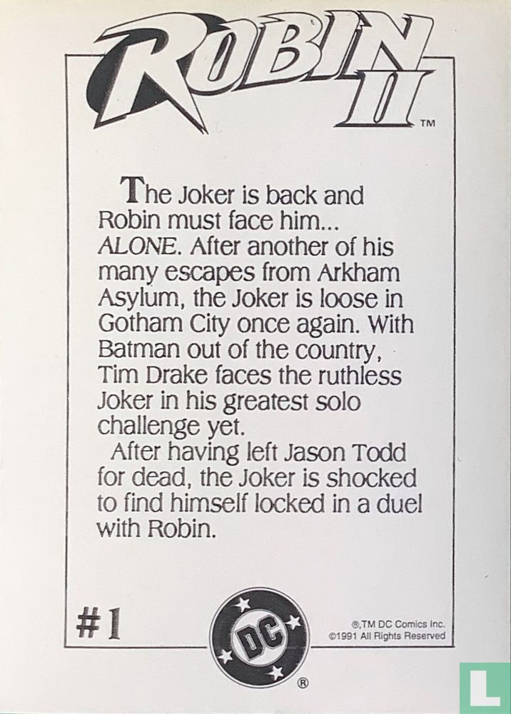 Promo Robin II