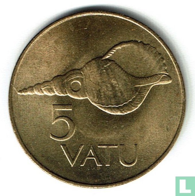 Vanuatu 5 vatu 1983