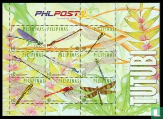 Libellules Tutubi des Philippines