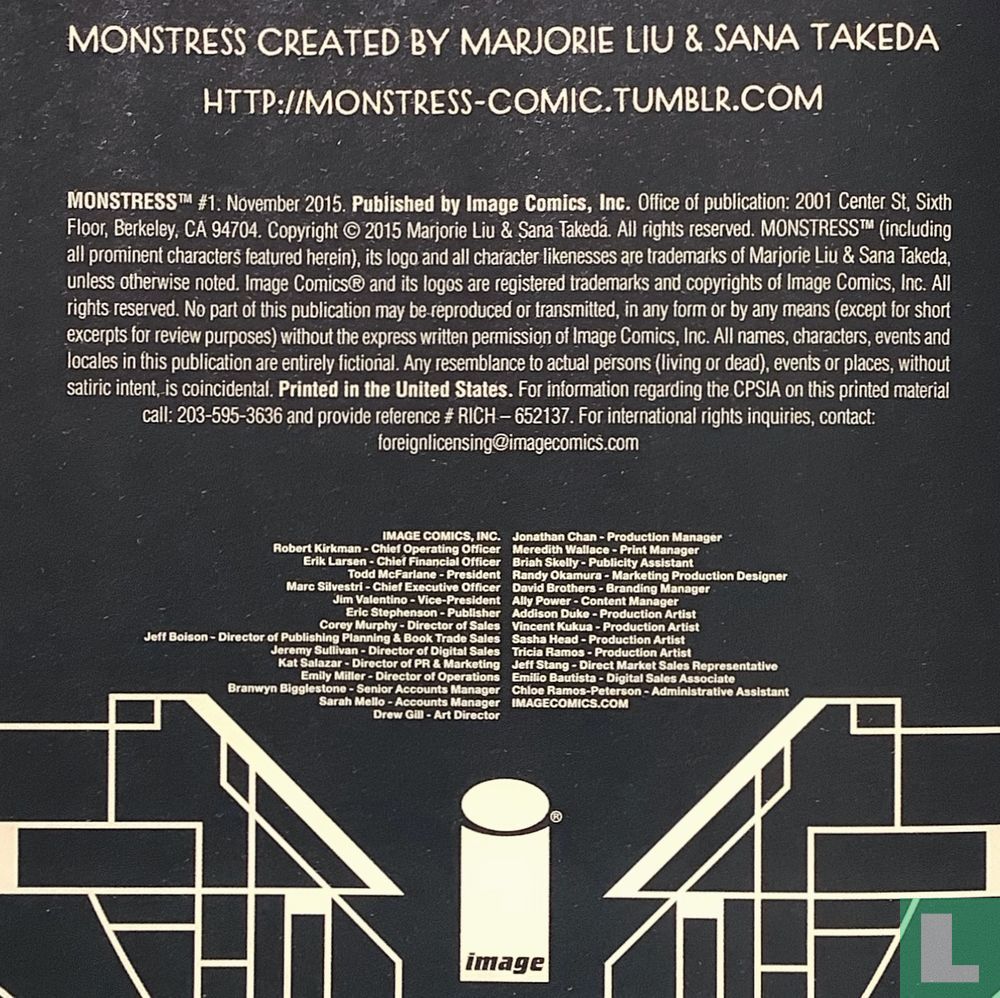 Monstress 1