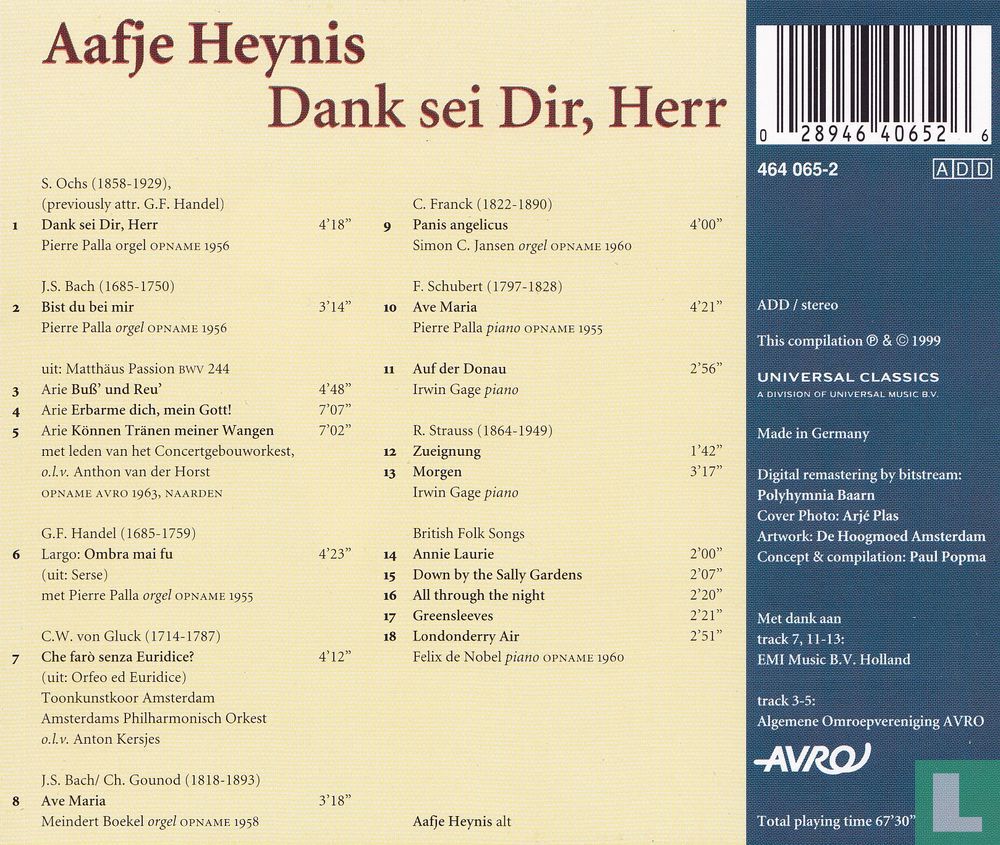 Dank sei Dir, Herr