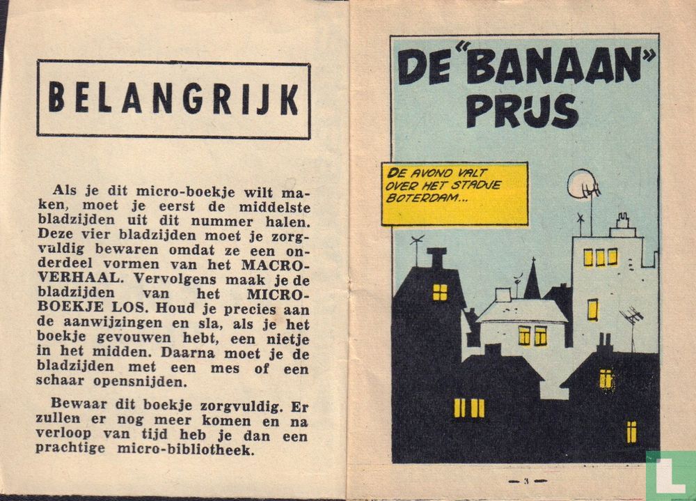 De 'banaan' prijs