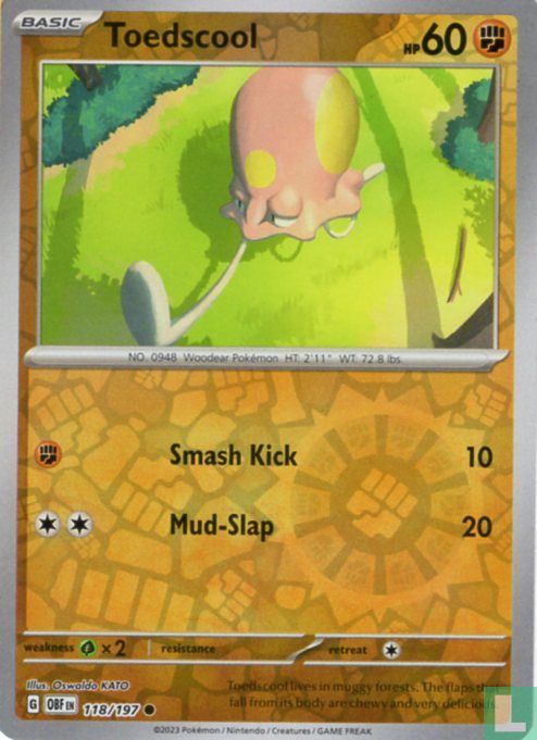 Toedscool (reversed holo)