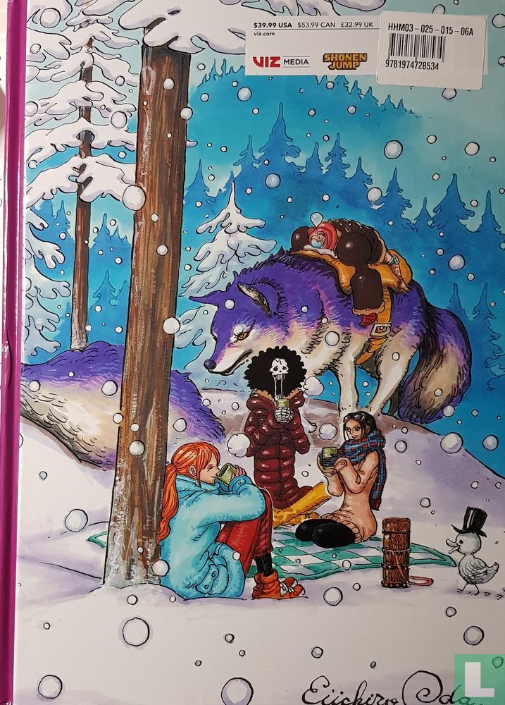 Color Walk Collection Color Walk Compendium - New World to Wano 3 HC (2022) - One Piece ...
