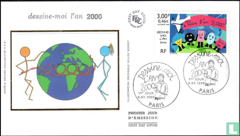 Drawing competition for children (1999) - France - LastDodo