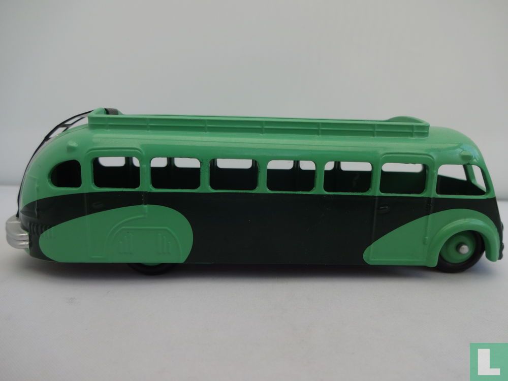 Autocar Isobloc Dinky Toys / Meccano Vintage - Made In France, Couleur Rouge Et Gris