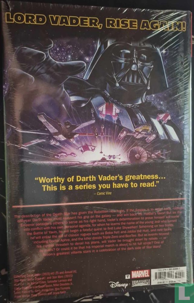 Star Wars: Darth Vader by Kieron Gillen and Salvador Larroca Omnibus