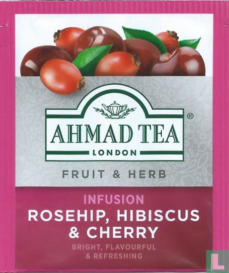 Rosehip, Hibiscus & Cherry N12 (2023) - Ahmad Tea [r] - LastDodo