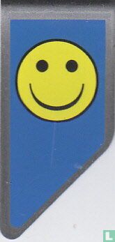 Logo smiley blauw