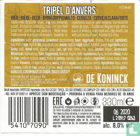 Tripel d'anvers