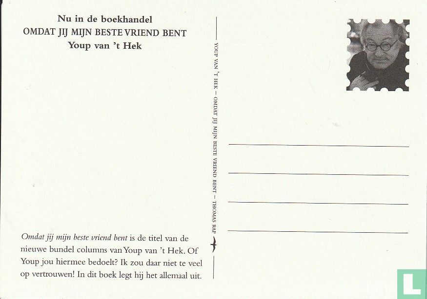 BO09-076 - Youp Vant 'T Hek - Omdat Jij Mijn Beste Vriend Bent - Thomas
