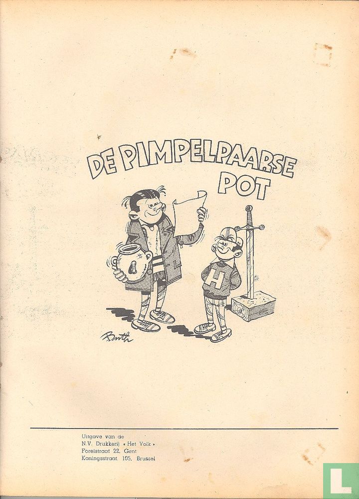 De pimpelpaarse pot