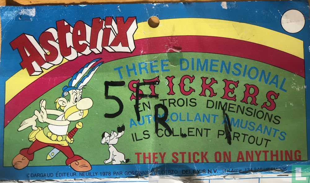 Foamsticker Asterix