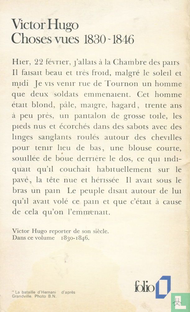 Choses vues