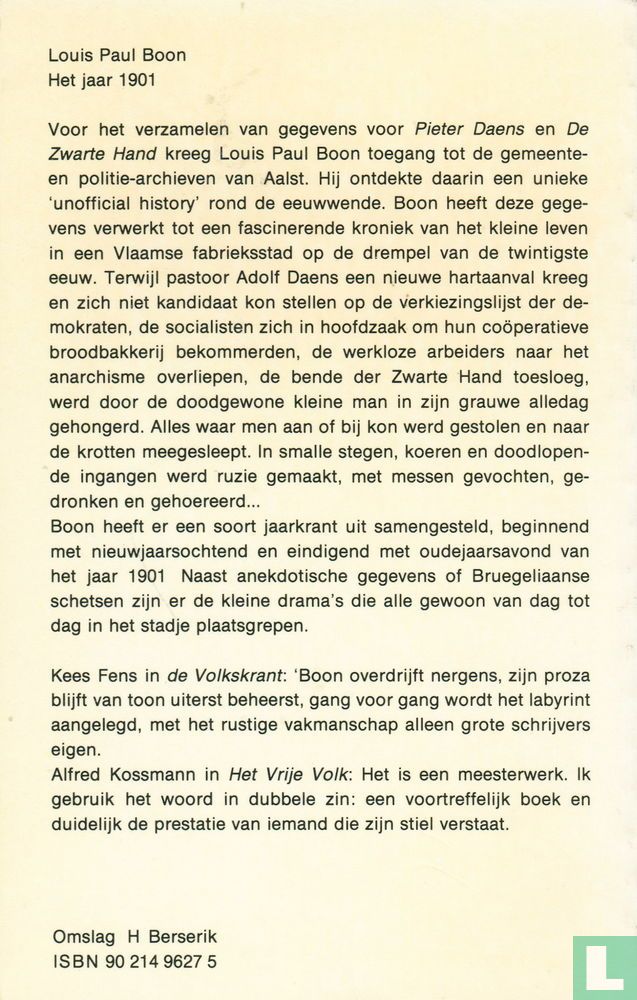 Het jaar 1901