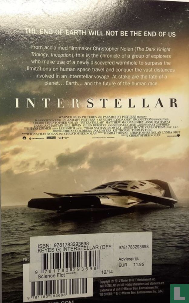 Interstellar (2014) Keyes, Greg LastDodo