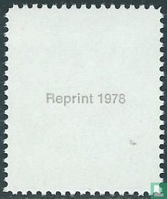 Jul stamp 'Reprint' (1978) - Denmark - Jul stamps - LastDodo
