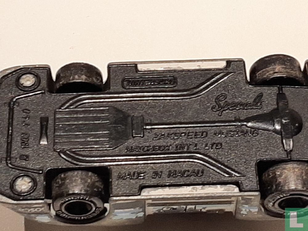 Zakspeed Mustang (1983) Matchbox LastDodo