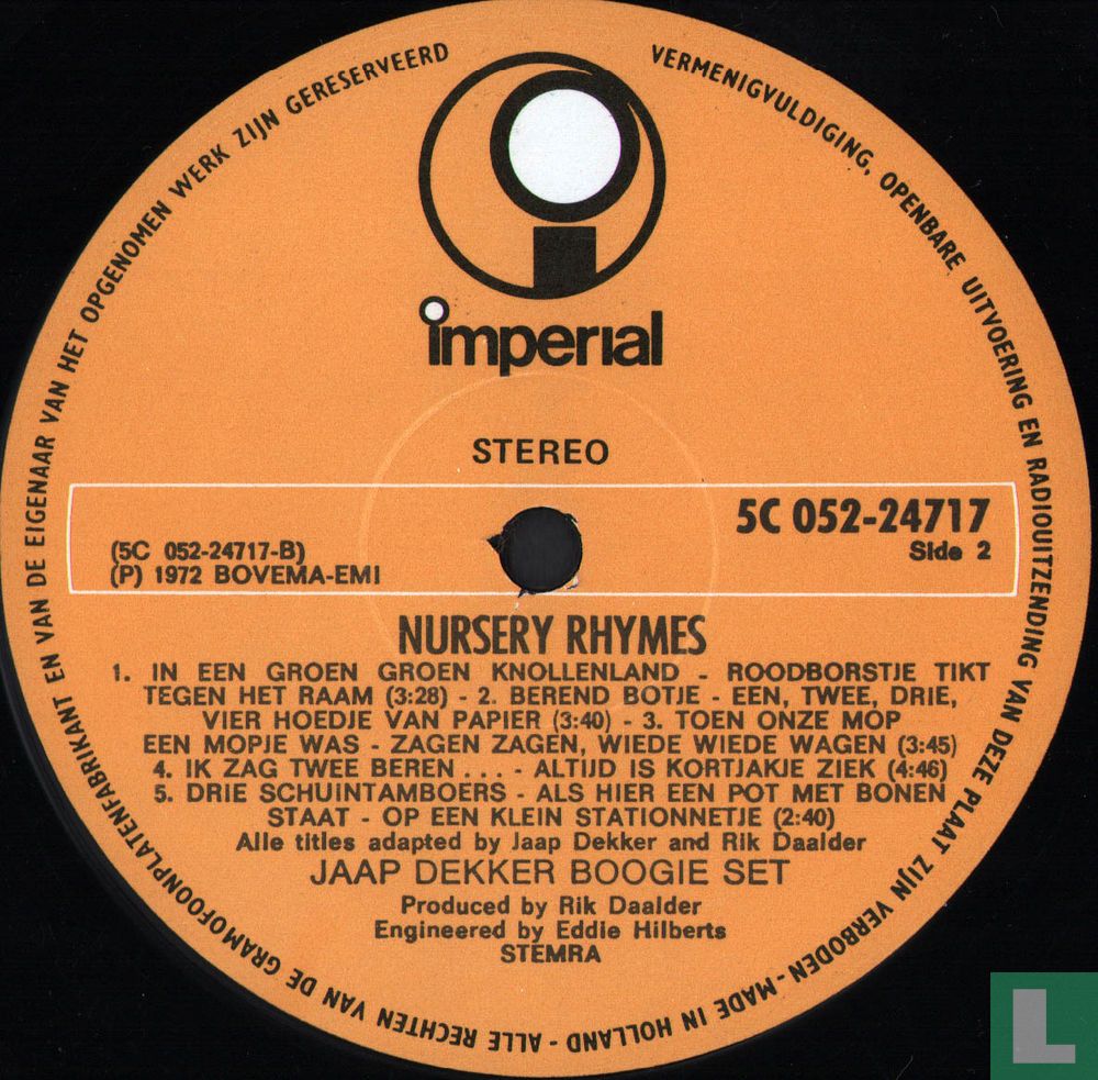 Nursery rhymes