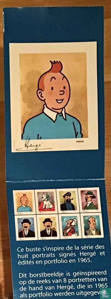 Tintin bust