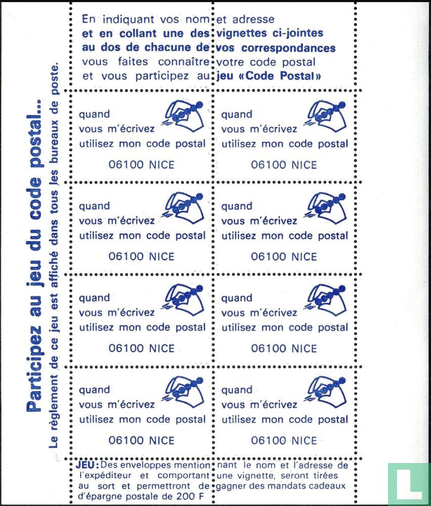 Code postal - Nice