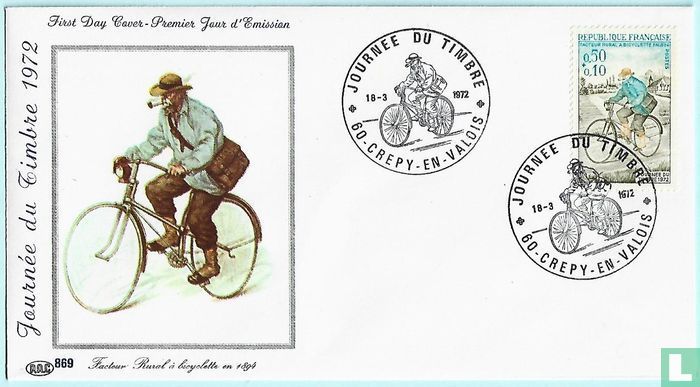Postman on a bicycle