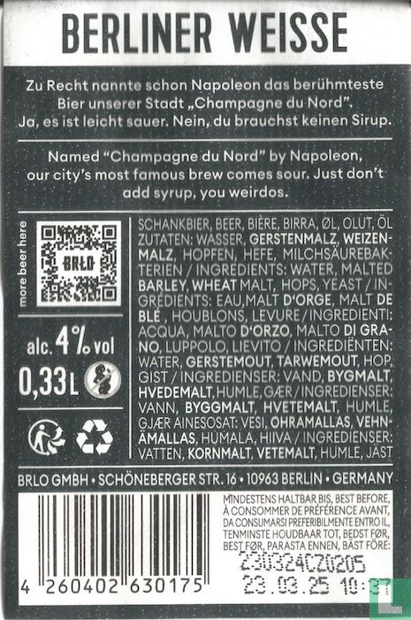 Berliner Weisse