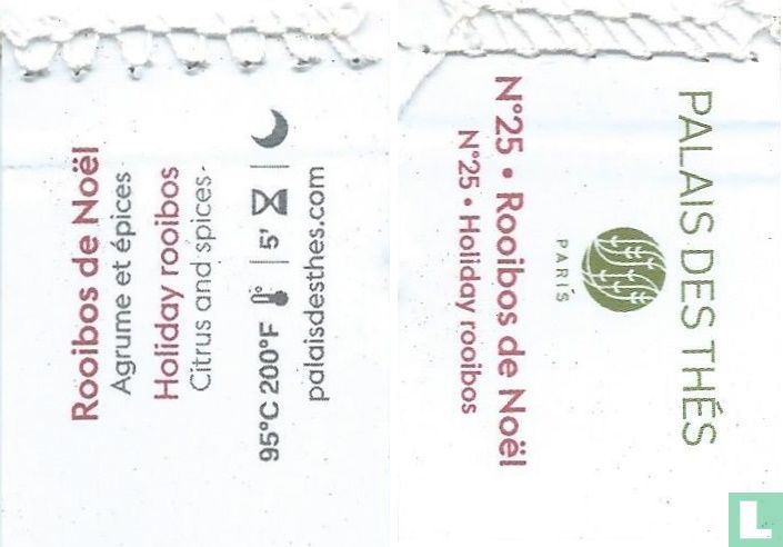 25 Rooibos de Noël