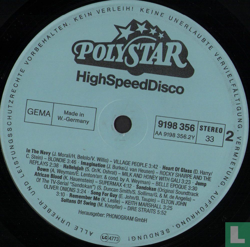 High Speed Disco