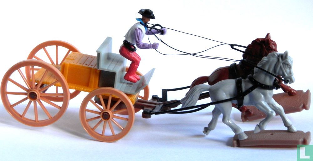 Cocher sur une calèche