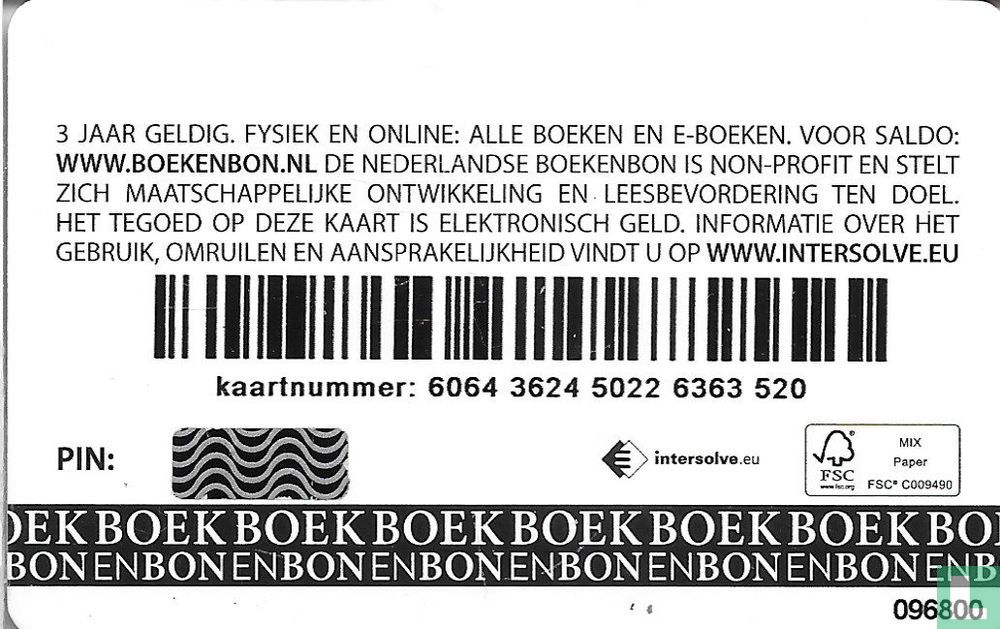 Boekenbonnen