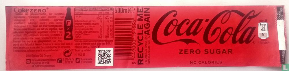 Coca-Cola zero sugar