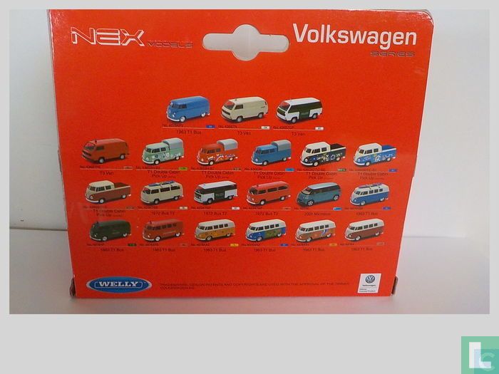 Modellino  Volkswagen T1 Double Cabin Pick Up Nex Welly - LUDOteca e