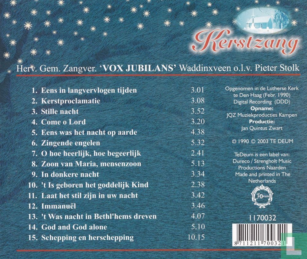 Kerstzang
