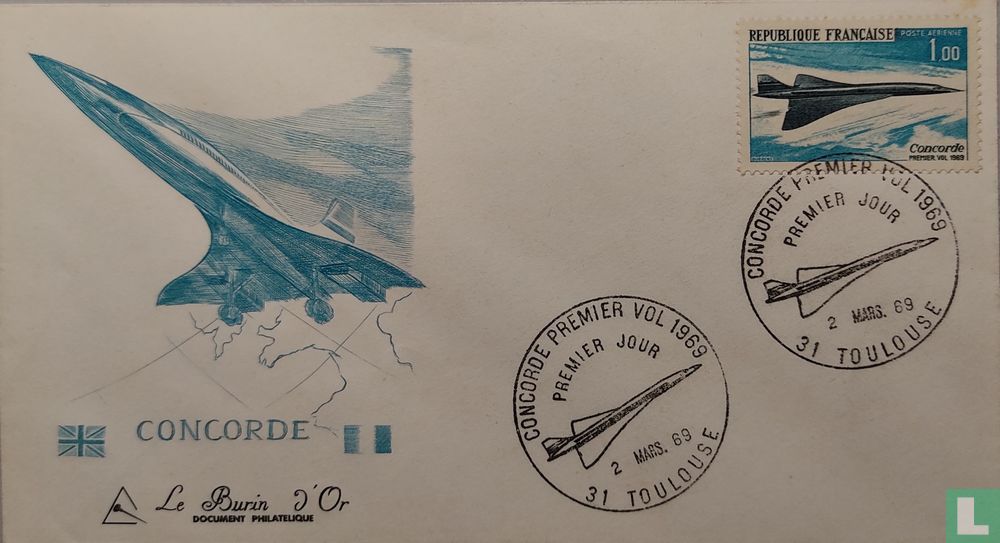 Premier vol du Concorde