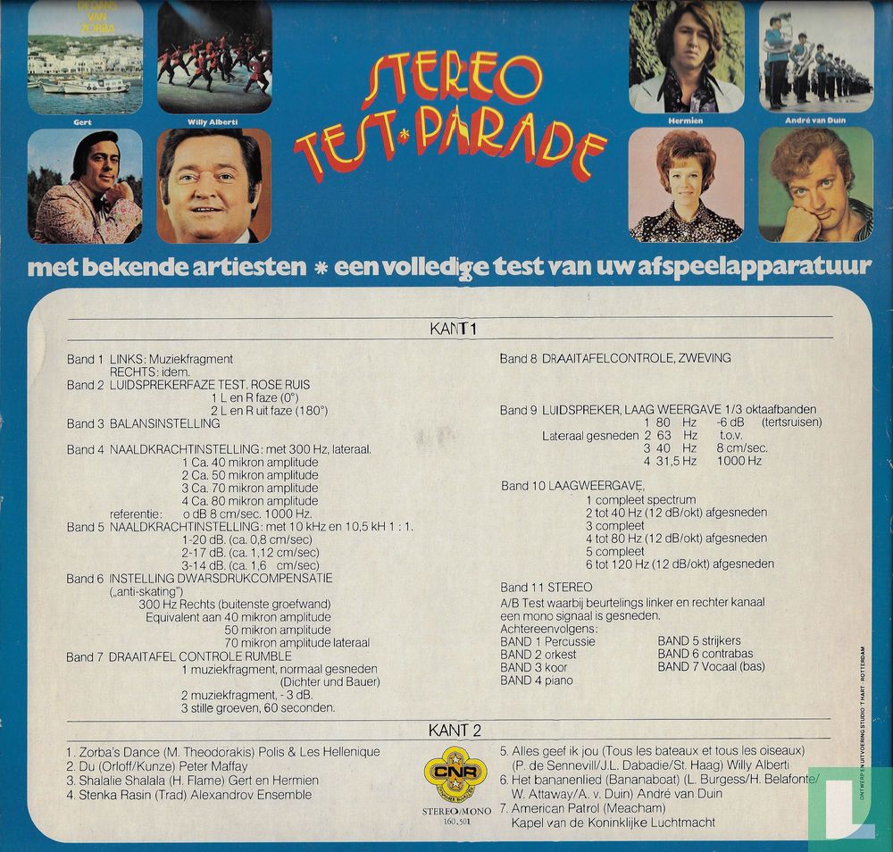 Stereo Test Parade