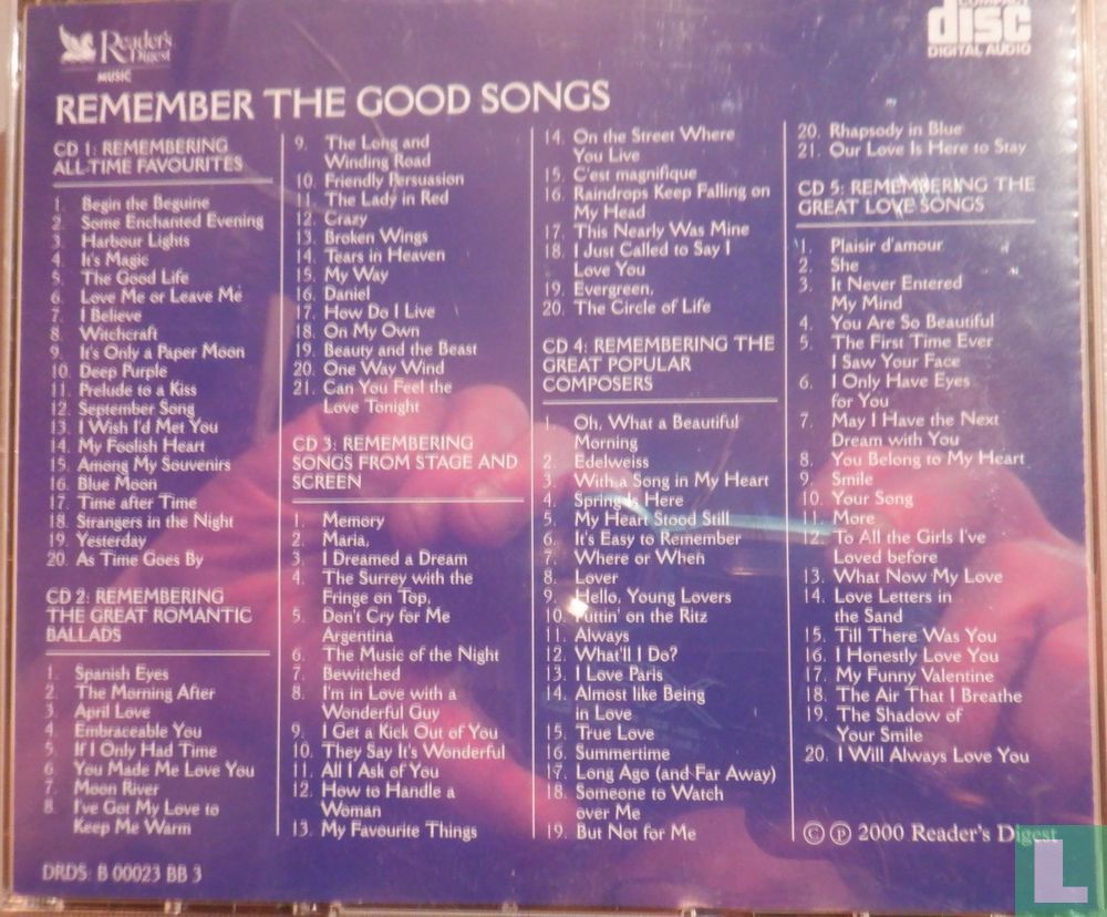 Remember the good songs