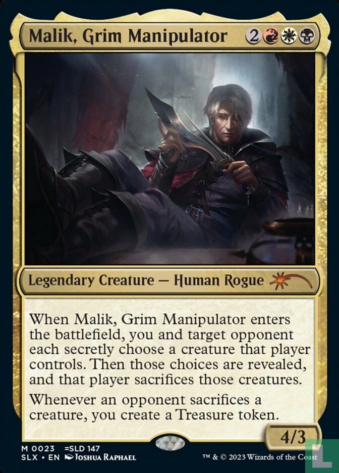 Malik, Grim Manipulator